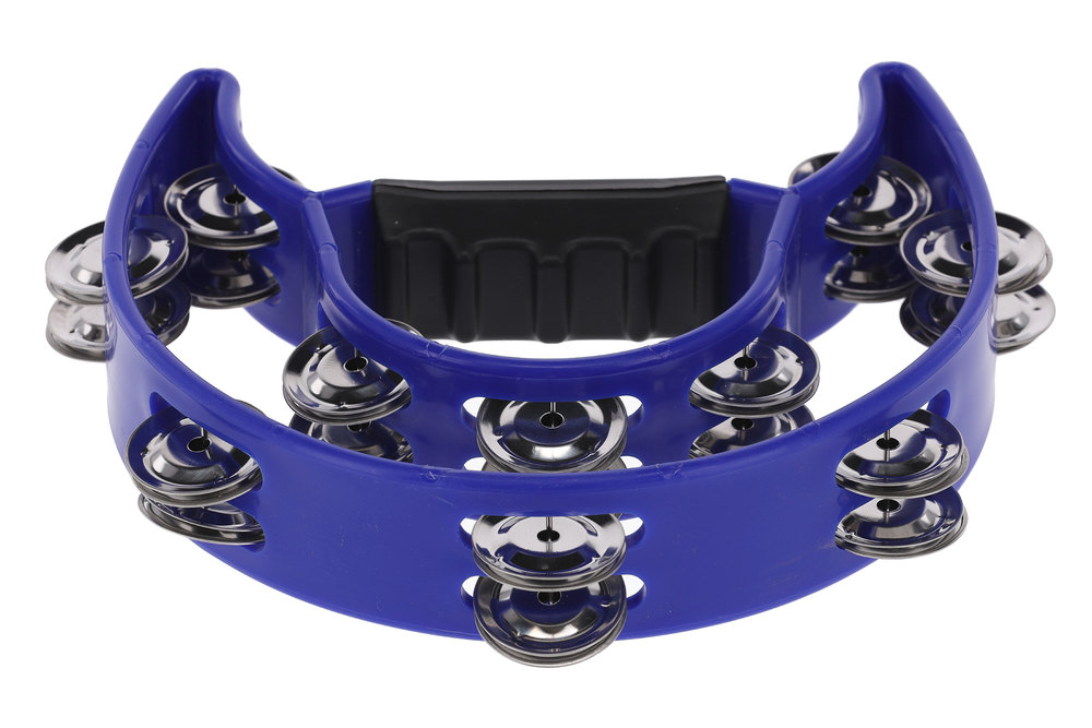 Tambourin Demi lune, 20 paires de cymbalettes