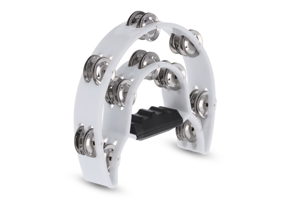 Tambourin Demi lune, 20 paires de cymbalettes