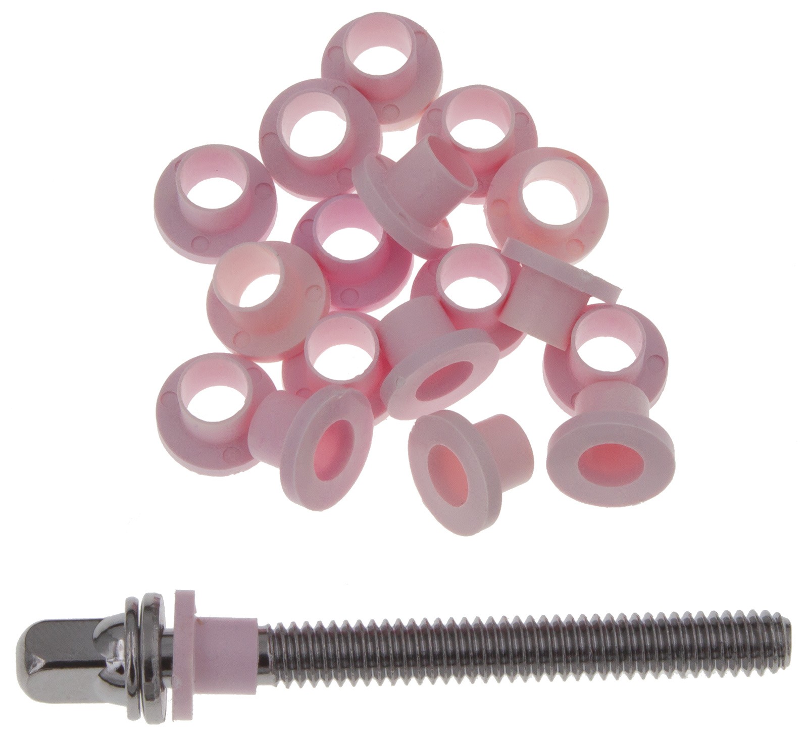 TRW20PK - Rondelles nylon pour tirants - Rose (x20)