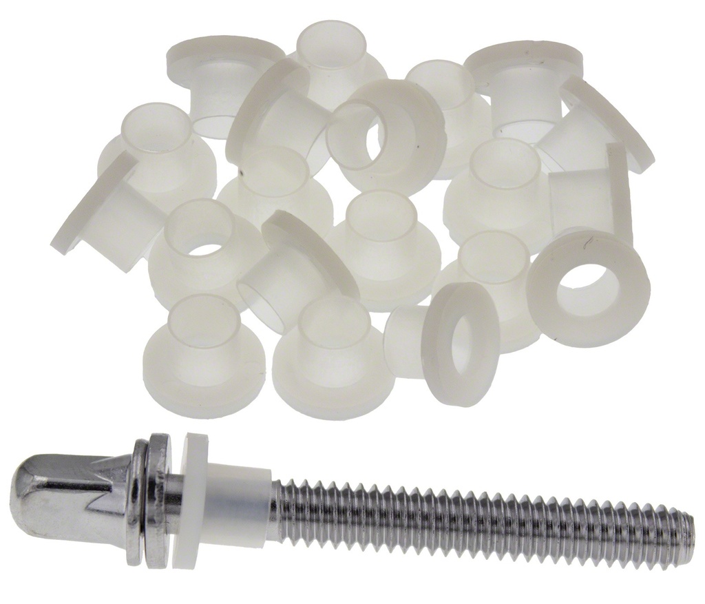 TRW50W - Rondelles nylon pour tirants - Blanc (x50)