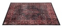 VP185-RBL - Tapis Vintage Persian 1.85 x 1.60m Antidérapant - Black Red