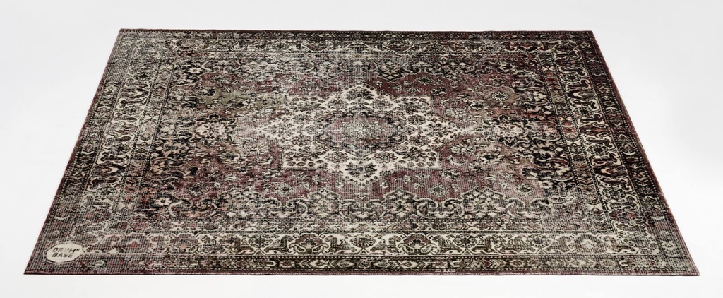 VPCLB-CLW - Tapis Vintage Persian Club Series 1.63 x 1.42m Antidérapant - Classic Worn