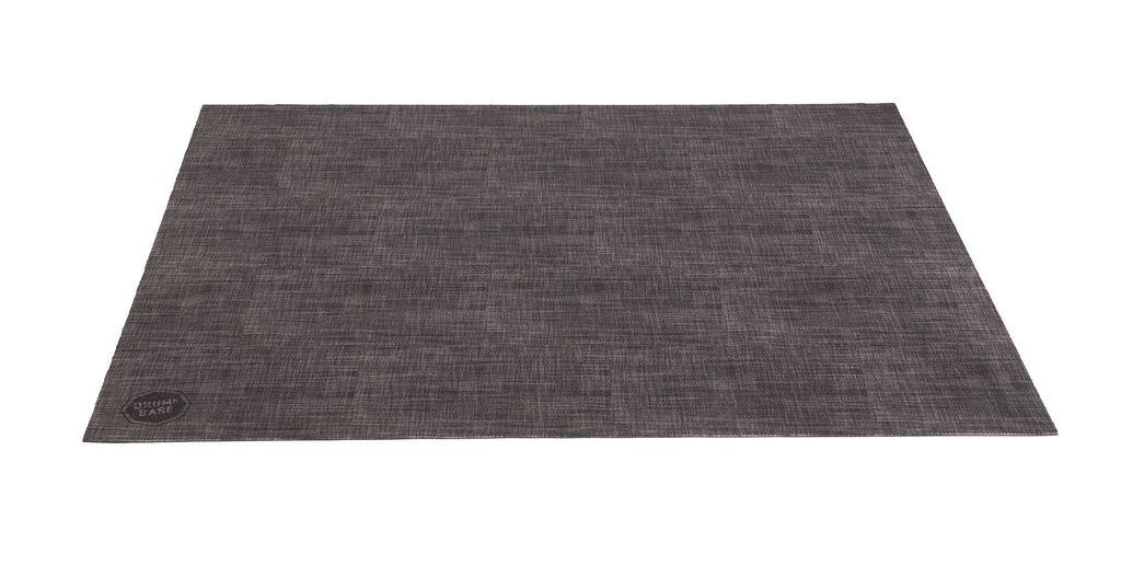 Woven Back in Black - Tapis 1.85 x 1.60m Antidérapant - Black