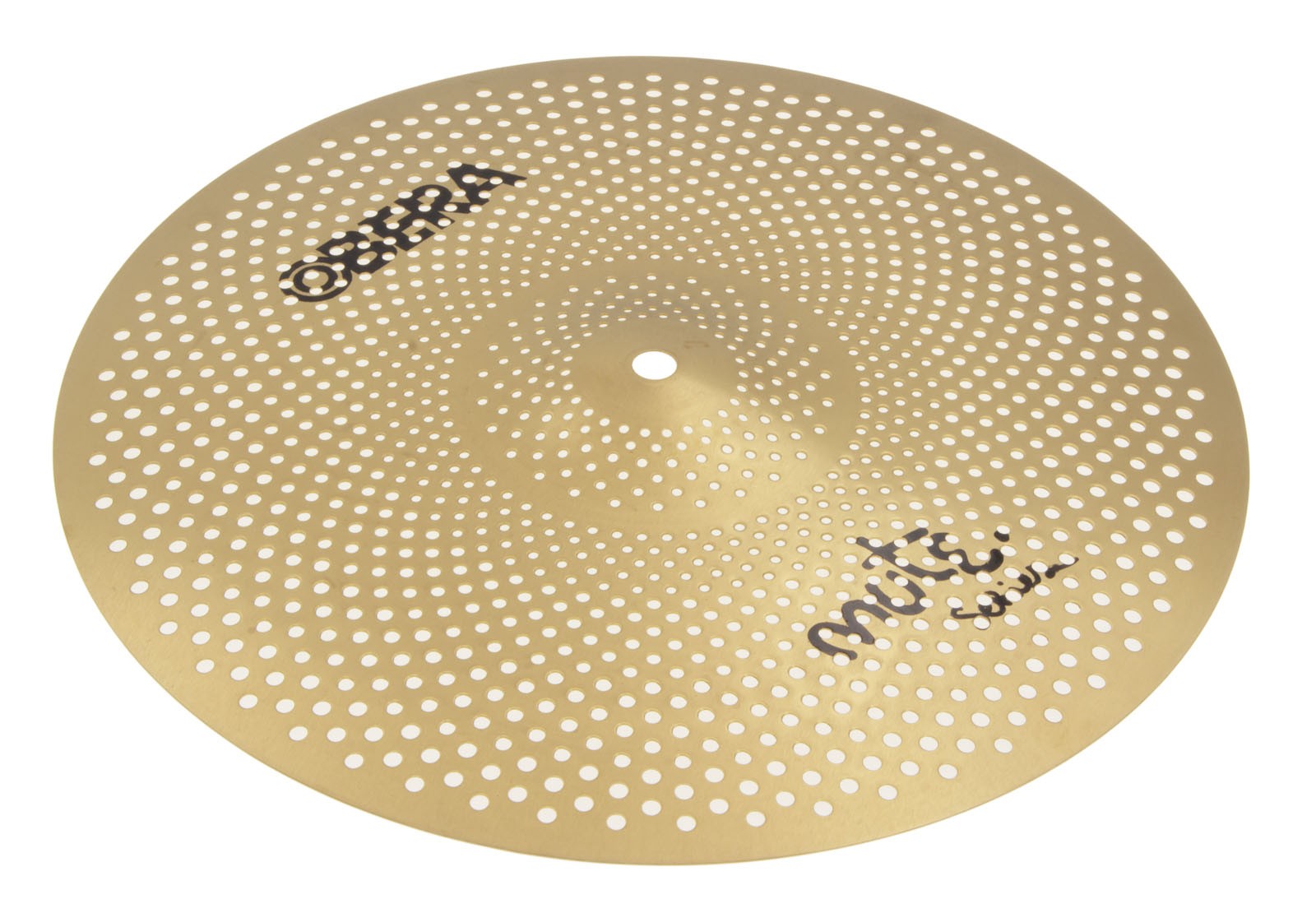 Crash 14" Mute - Cymbale Silencieuse - Finition Brass