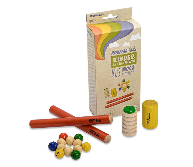 Set de percussions colorées pour enfants - 1+