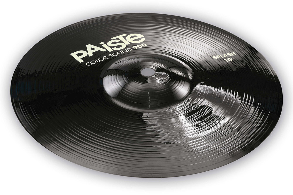 Cymbales Splash 900 Serie Color Sound Black