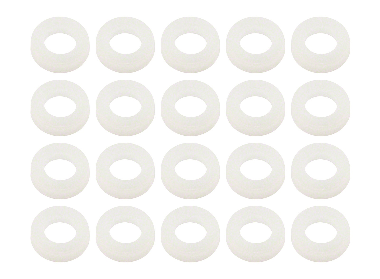 CB-W - Rondelle Nylon pour Tirant - Blanche (x20)