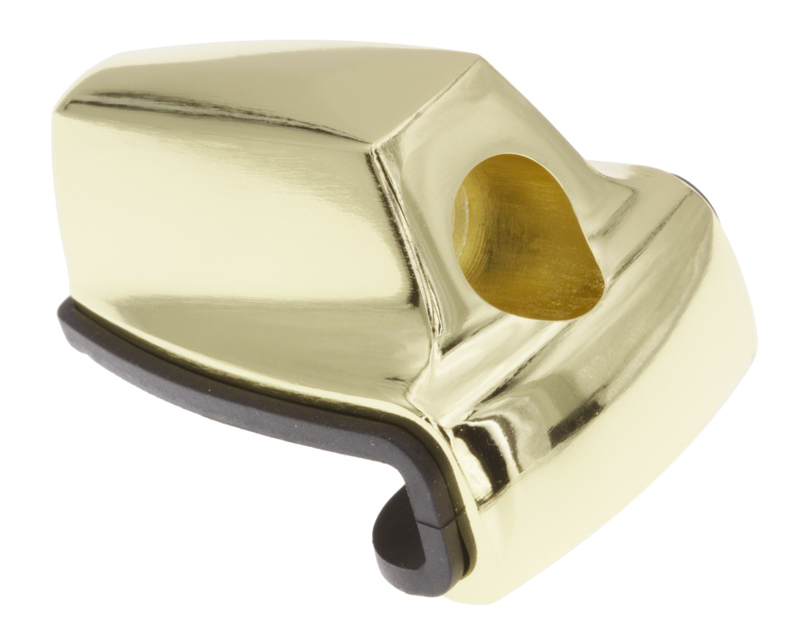 DC6BR - Crochet Cercle Grosse Caisse Die Cast Brass - Caoutchouc Isolant (x1)