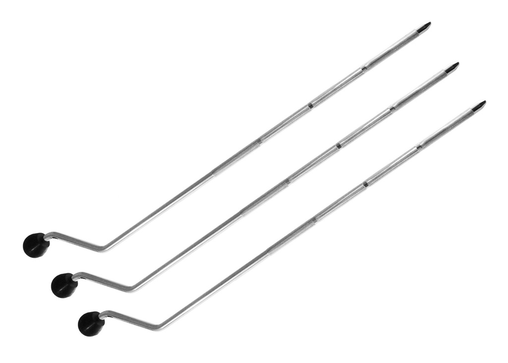 FTL2-640-105 - Pieds Tom Basse 640mm - Ø10.5mm (x3)