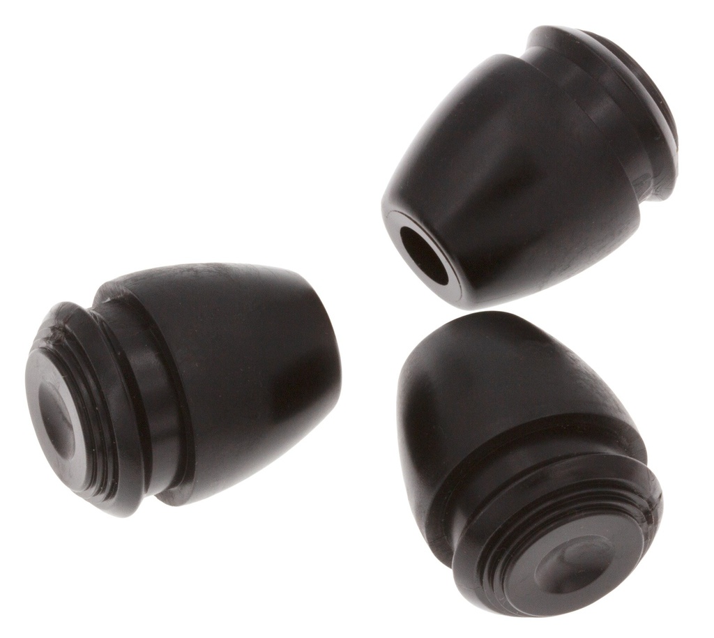 FTR95-127 - Pieds Caoutchouc Tom Basse - 9.5-12.7mm (x3)