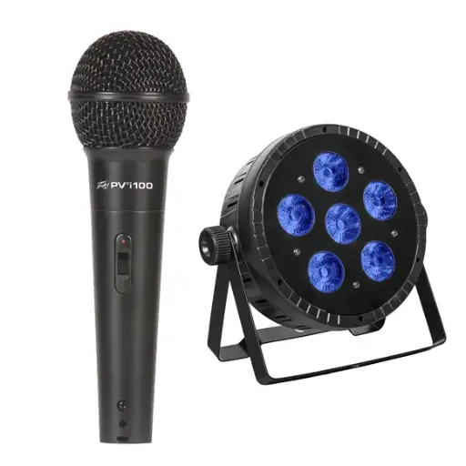 Lumières, micros et accessoires