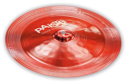 [870.484.2] Cymbales China 900 Serie Color Sound Red