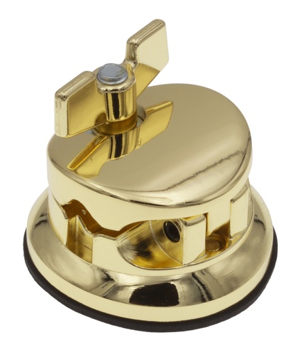 [SD-TB10BR] TB10BR - Coquille Ronde Deluxe Support Tom / Tom Basse Doré 50mm (x1)