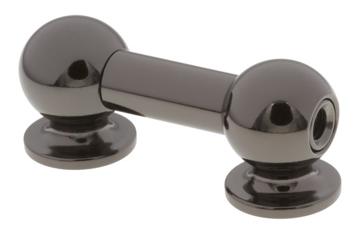 [SD-TL13D38-BK] TL13D38-BK - Coquille Tube - 38mm - Noir - Double Tirant (x1)