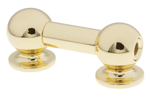 [SD-TL13D38-BR] TL13D38-BR - Coquille Tube - 38mm - Doré - Double Tirant (x1)