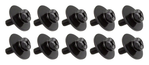 [SD-WSC4-11BK] WSC4-11BK - M4 11mm Noir - Vis Intérieure d'Accastillage pour Fût Bois (x10)