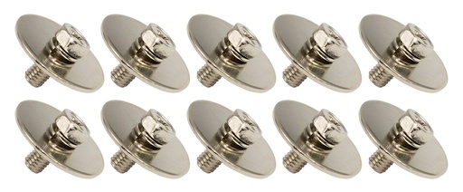 [SD-WSC5-12] WSC5-12 - M5 12mm - Vis Intérieure d'Accastillage pour Fût Bois (x10)