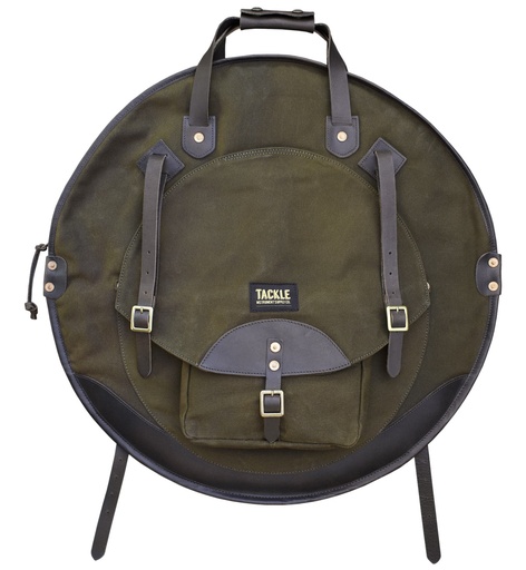 [TKL-BPCB-FGB22] Sac Cymbales 22" Sac à Dos - Vert/Marron Foncé