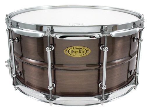 [WMA-BKR-6514SH] BKR-6514SH - Caisse Claire Black Dawg 14" x 6.5" - Fût Laiton Brushed Red Copper