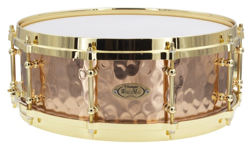 [WMA-BZH-5014DHBR] BZH-5014DHBR - Caisse Claire 14" x 5" - Fût Bronze Martelé - Cercle Moulé