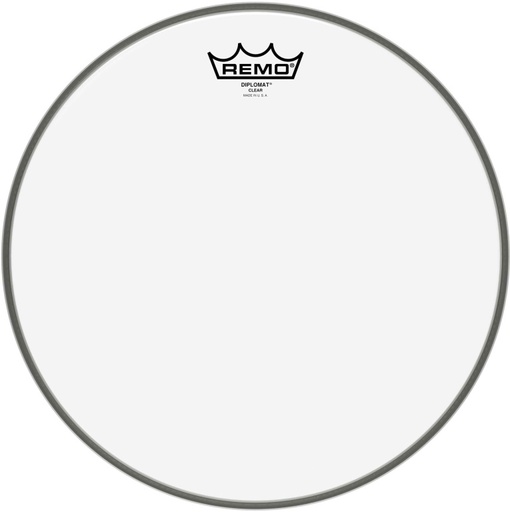 [BD-0313-00] Peau Diplomat Transparente 13" pour Tom/ Caisse claire