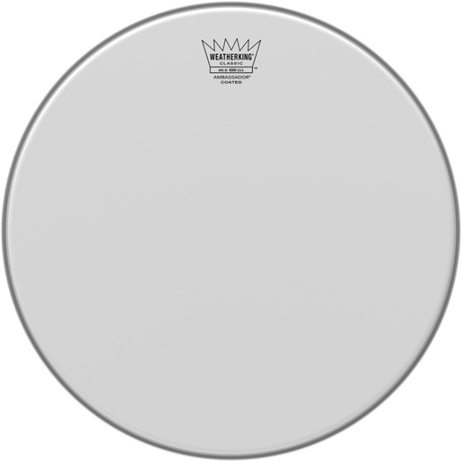 [CL-0114-BA] Peau de frappe Ambassador sablée de 14" pour batterie vintage ou personnalisée (Classic Fit)