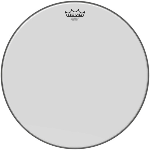 [BA-0218-00] Peau Ambassador blanc lisse 18" pour Tom sur pieds