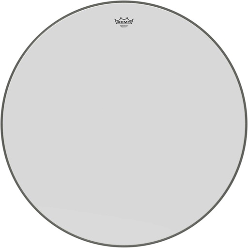 [BR-1232-00] Peau Ambassador blanc lisse 32" pour Grosse caisse