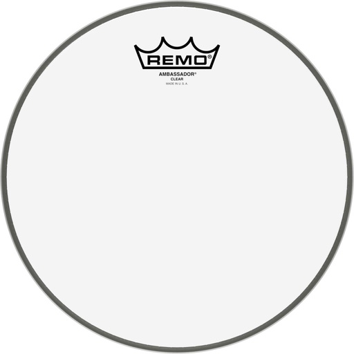 [BA-0310-00] Peau Ambassador Transparente 10" pour tom/ Caisse claire