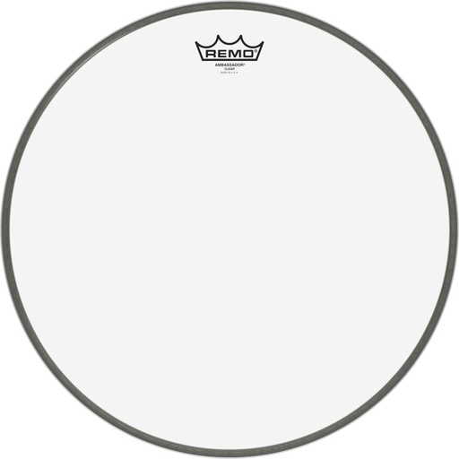 [BR-1316-00] Peau Ambassador transparente 16" pour Grosse caisse