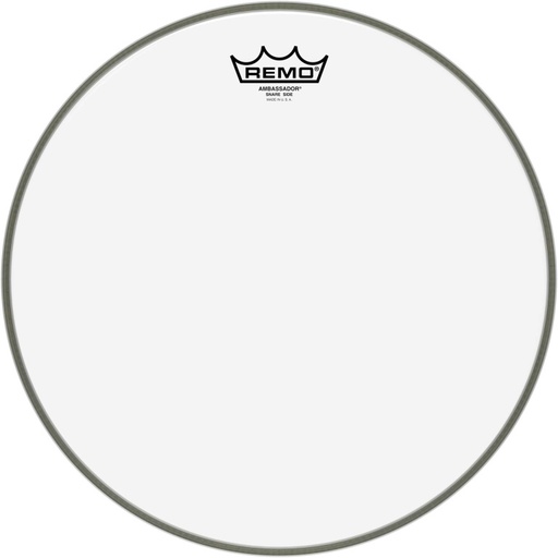 [SA-0114-00] Peau de timbre Ambassador 14" pour Caisse claire