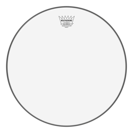 [CL-0114-SA] Peau de frappe Ambassador Hazy de 14" pour caisse claire vintage ou personnalisée (Classic Fit)