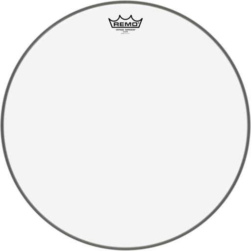 [VE-0318-00] Peau Vintage Emperor transparente 14" pour tom sur pieds