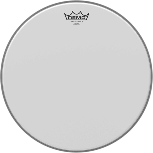 [AX-0115-00] Peau Ambassador X sablée 15" pour Tom/Caisse Claire/Tom sur pieds