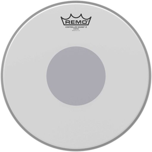 [CX-0112-10] Peau Control Sound 12" pour tom/caisse claire avec rond noir en-dessous