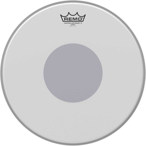 [CX-0114-10] Peau Control Sound 14" pour tom/caisse claire avec rond noir en-dessous