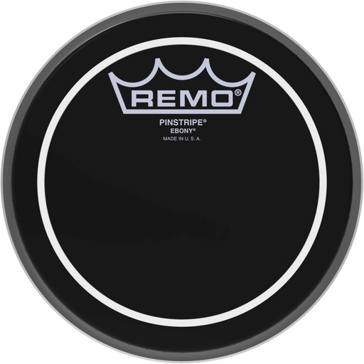 [ES-0606-PS] Peau Ebony Pinstripe 6" pour Tom