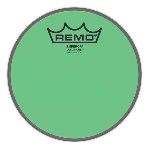 [BE-0306-CT-GN] Peau de frappe Emperor Colortone, vert, 6"