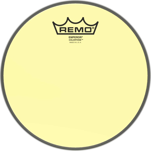 [BE-0308-CT-YE] Peau de frappe Emperor Colortone, jaune, 8"