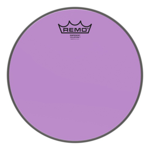 [BE-0310-CT-PU] Peau de frappe Emperor Colortone, violet, 10"