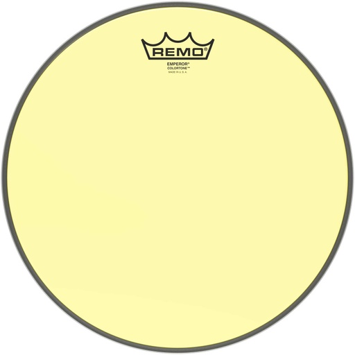 [BE-0312-CT-YE] Peau de frappe Emperor Colortone, jaune, 12"