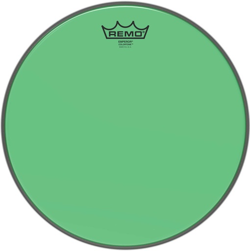 [BE-0313-CT-GN] Peau de frappe Emperor Colortone, vert, 13"