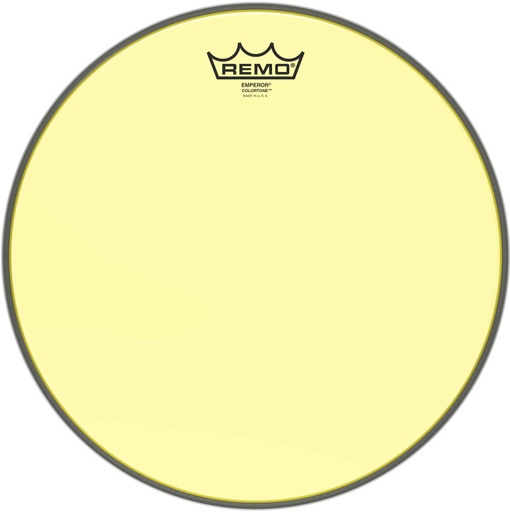[BE-0313-CT-YE] Peau de frappe Emperor Colortone, jaune, 13"