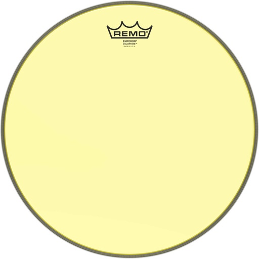 [BE-0314-CT-YE] Peau de frappe Emperor Colortone, jaune, 14"