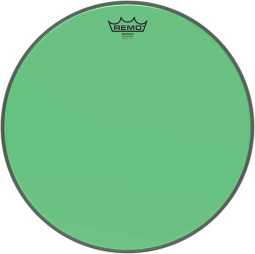[BE-0316-CT-GN] Peau de frappe Emperor Colortone, vert, 16"