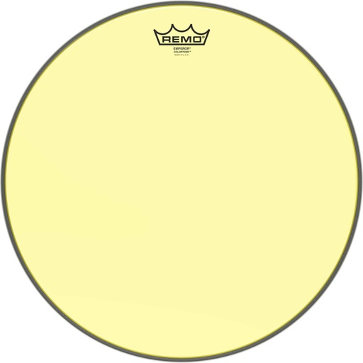 [BE-0316-CT-YE] Peau de frappe Emperor Colortone, jaune, 16"