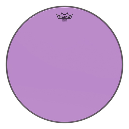 [BE-0318-CT-PU] Peau de frappe Emperor Colortone, violet, 18"