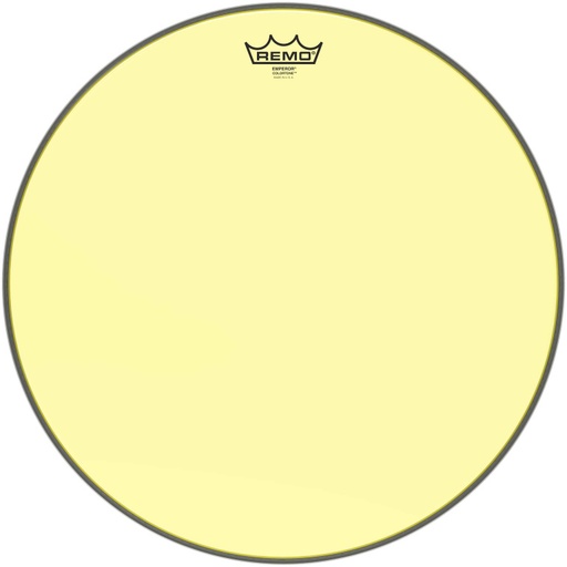 [BE-0318-CT-YE] Peau de frappe Emperor Colortone, jaune, 18"