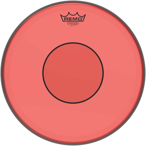 [P7-0313-CT-RD] Peau de frappe Powerstroke 77 Colortone pour caisse claire, rouge, 13"