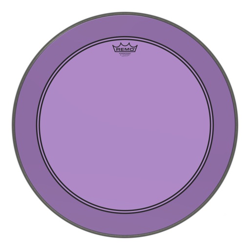 [P3-1322-CT-PU] Peau de frappe Powerstroke 3 Colortone pour grosse caisse, violet, 22"
